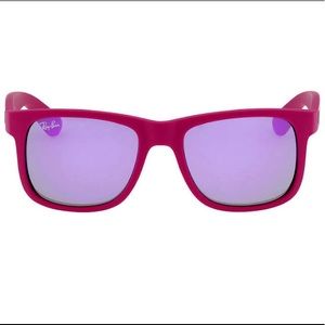 Ray-Ban Justin Wayfarer fuchsia/purple RB 4165